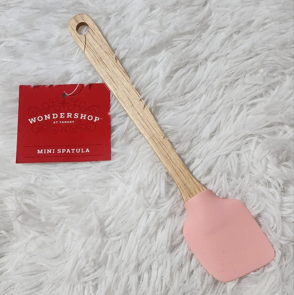 Wondershop Silicone & RubberWood Mini Spatula | BPA Free | FSC Certified